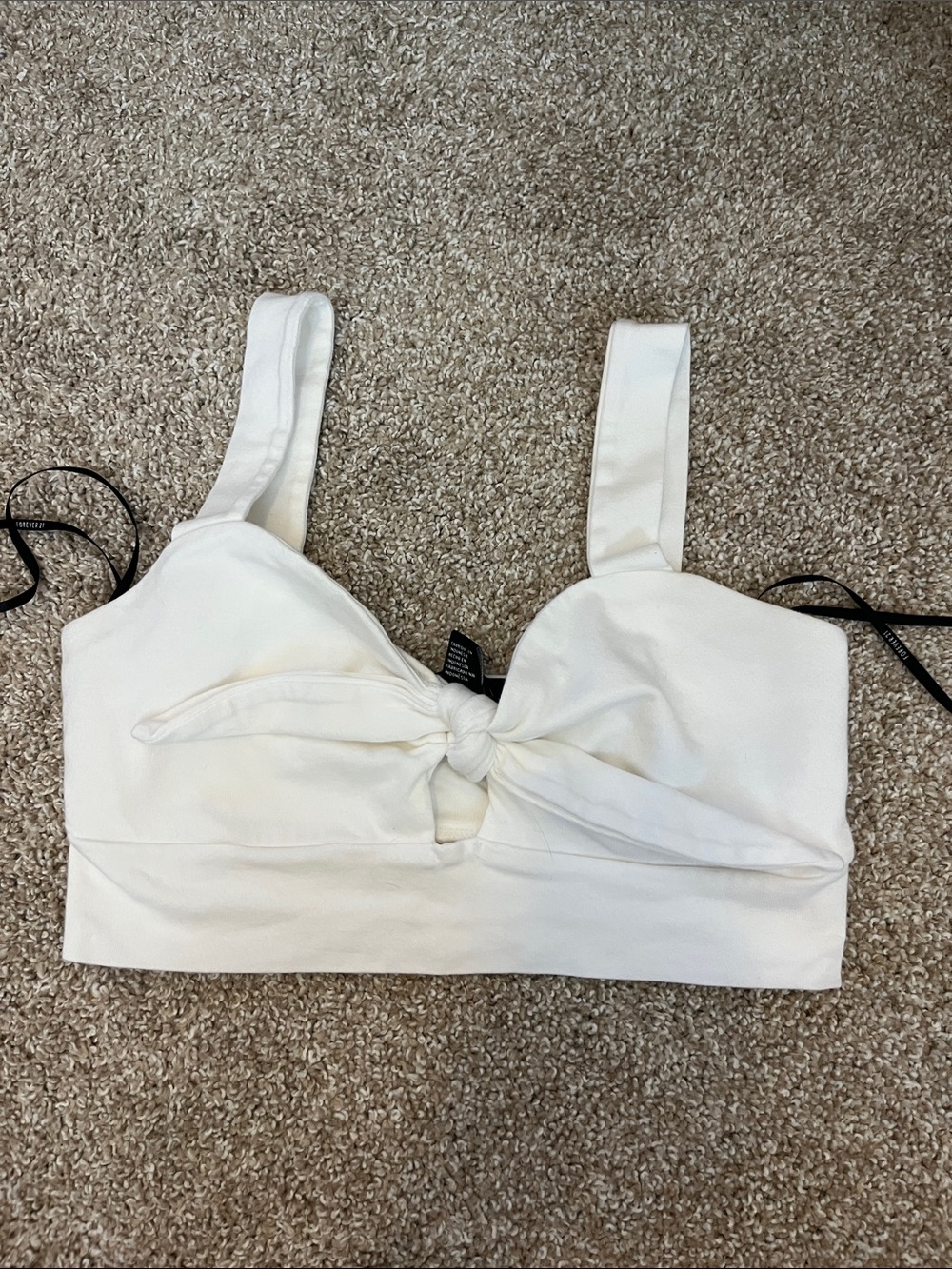 Forever 21 Crop Top with tie in front